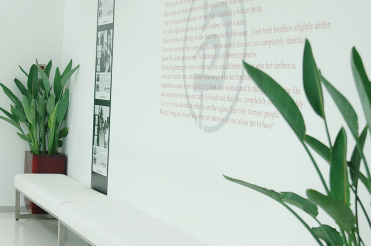 市ヶ谷トレーニングセンター ロビー